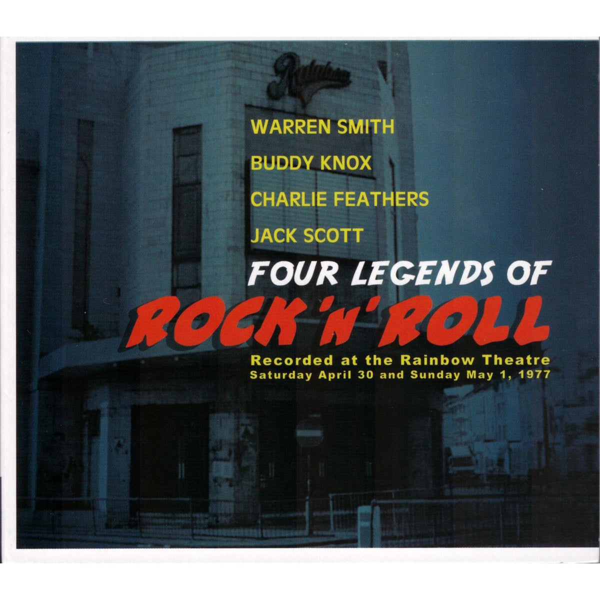 Various Artists – Legends of Rock & Roll vinyl record cover