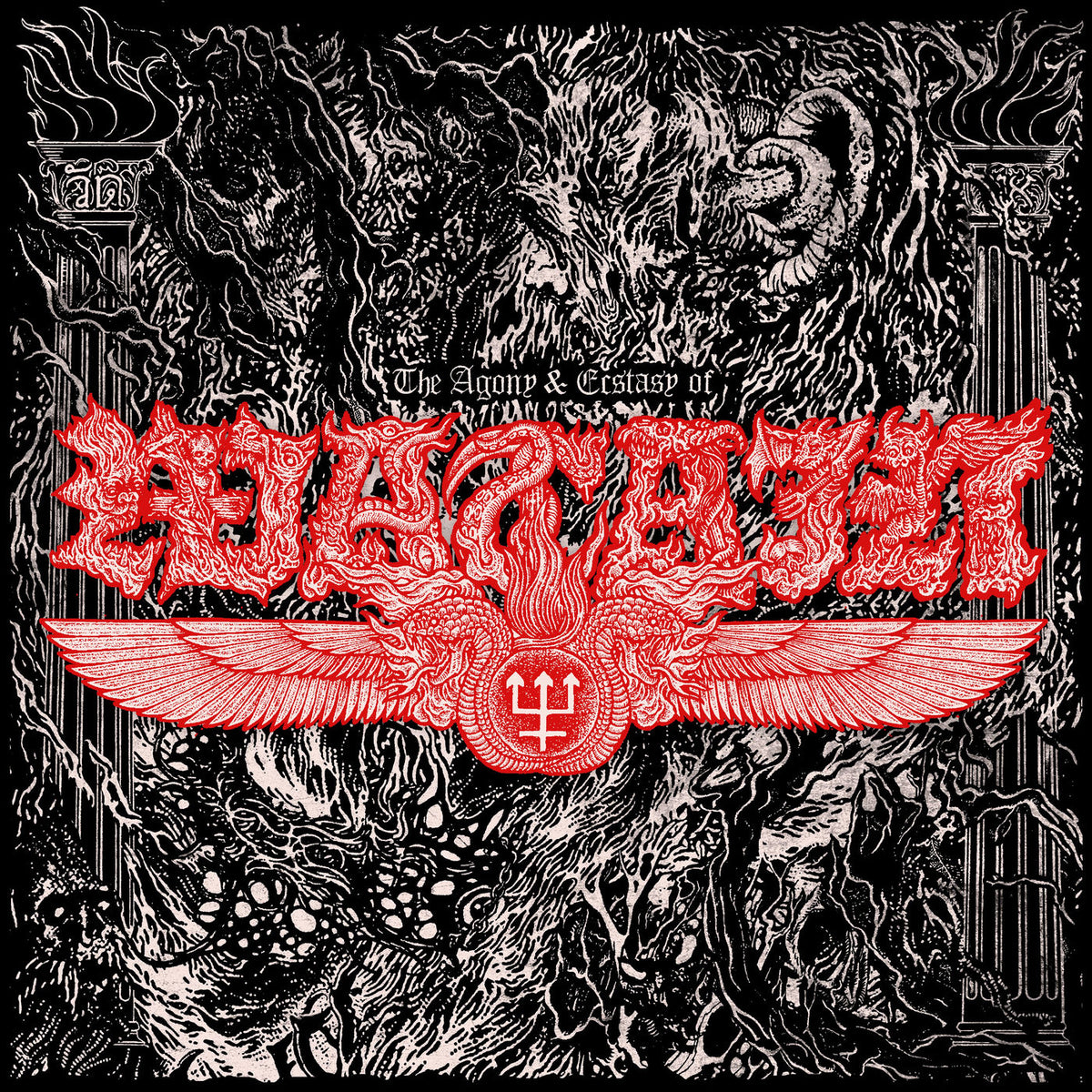 Watain – The Agony & Ecstasy of Watain vinyl record cover
