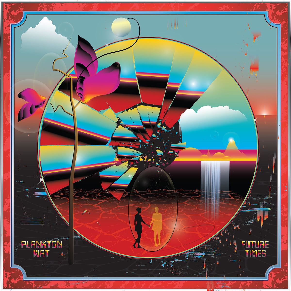 Plankton Wat – Future Times (RED VINYL) vinyl record cover