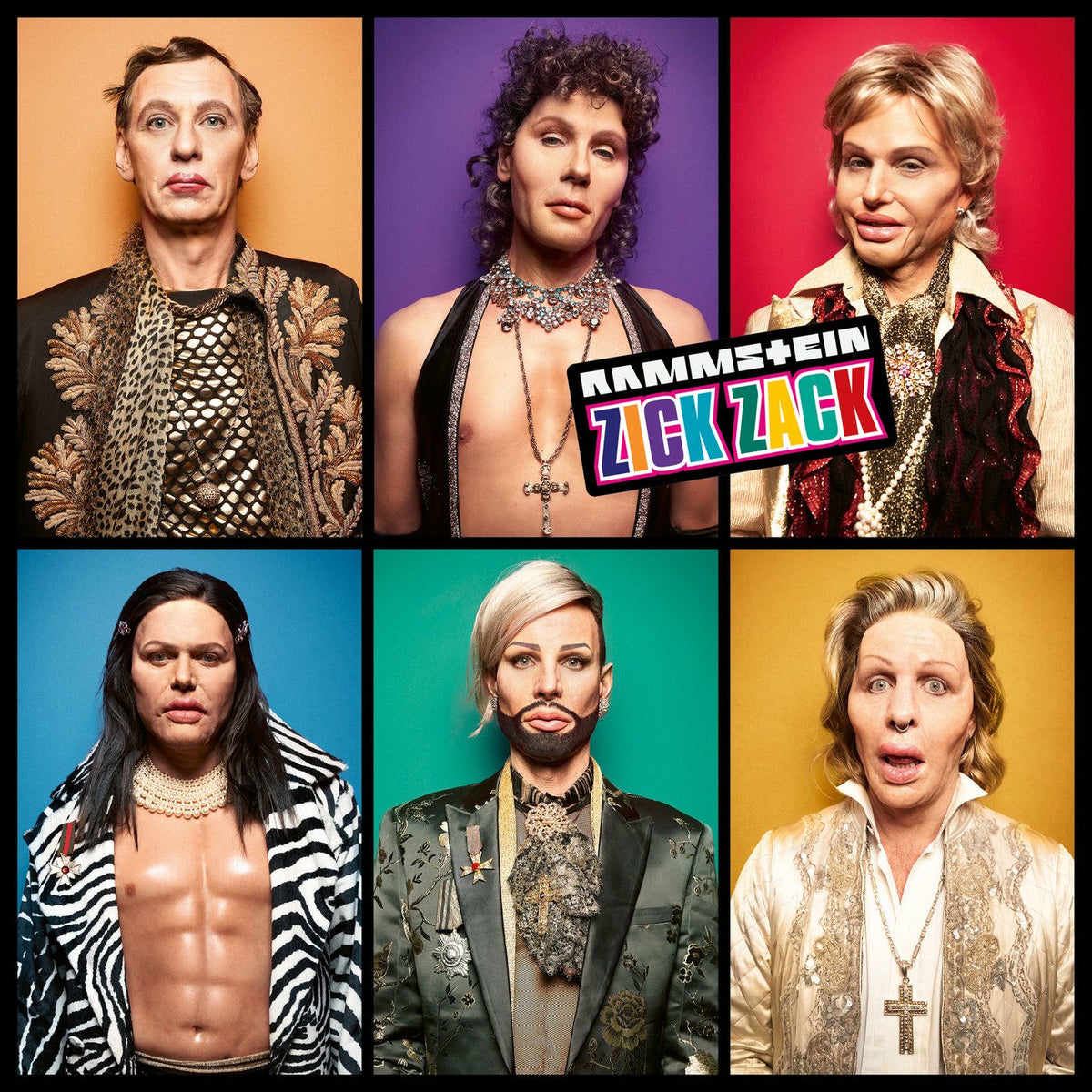 Rammstein – Zick Zack vinyl cover