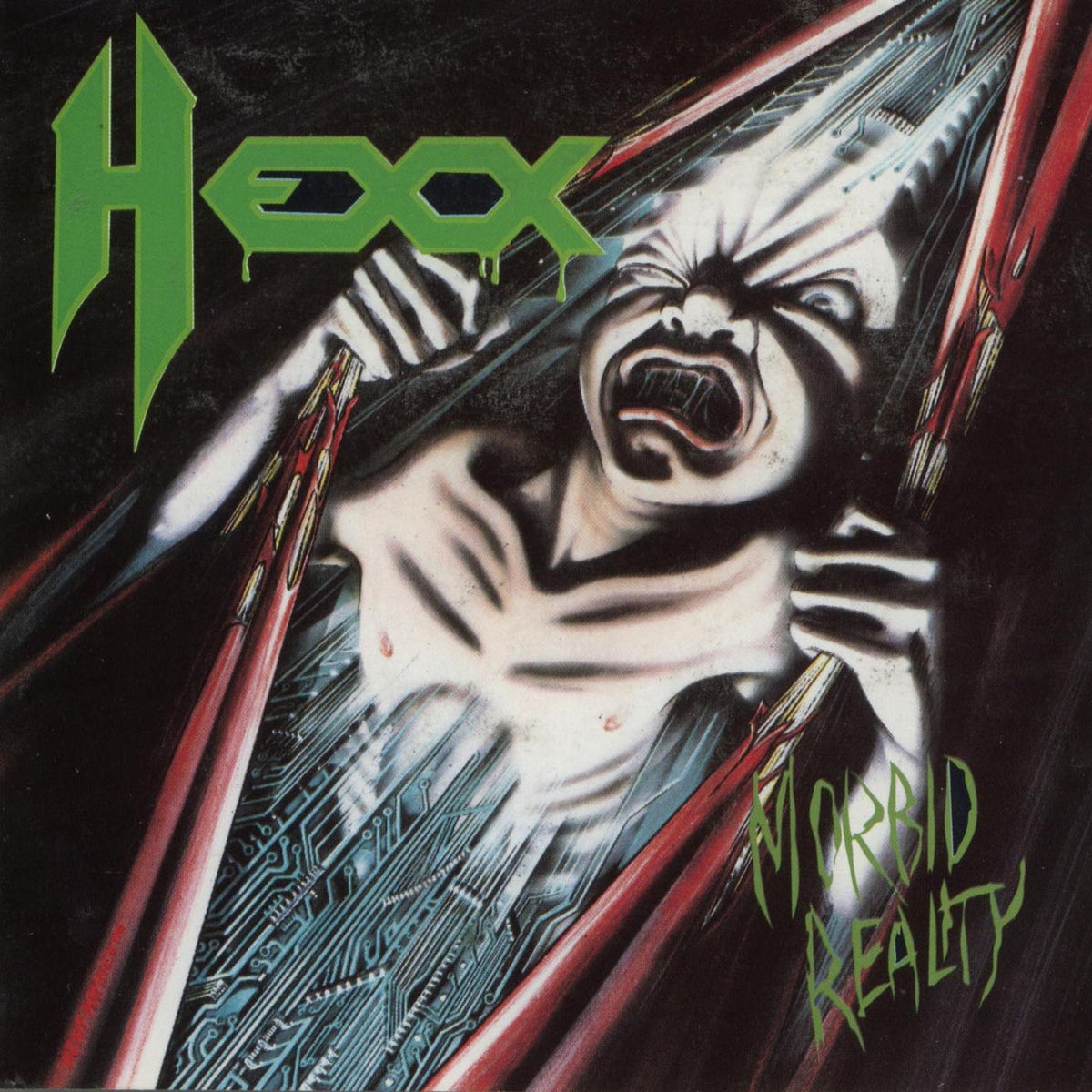 Hexx – Morbid Reality vinyl record cover