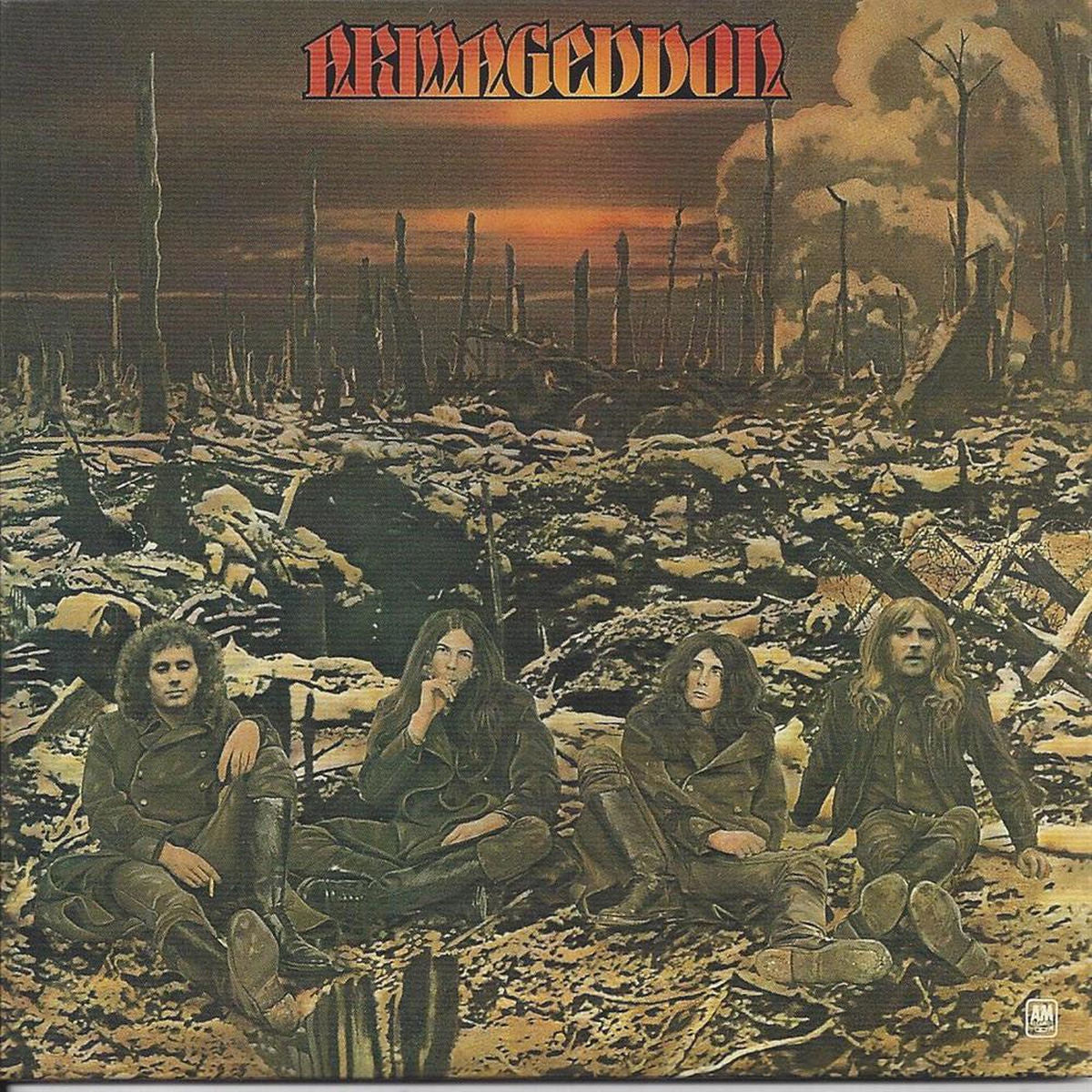 Armageddon – Armageddon vinyl record cover