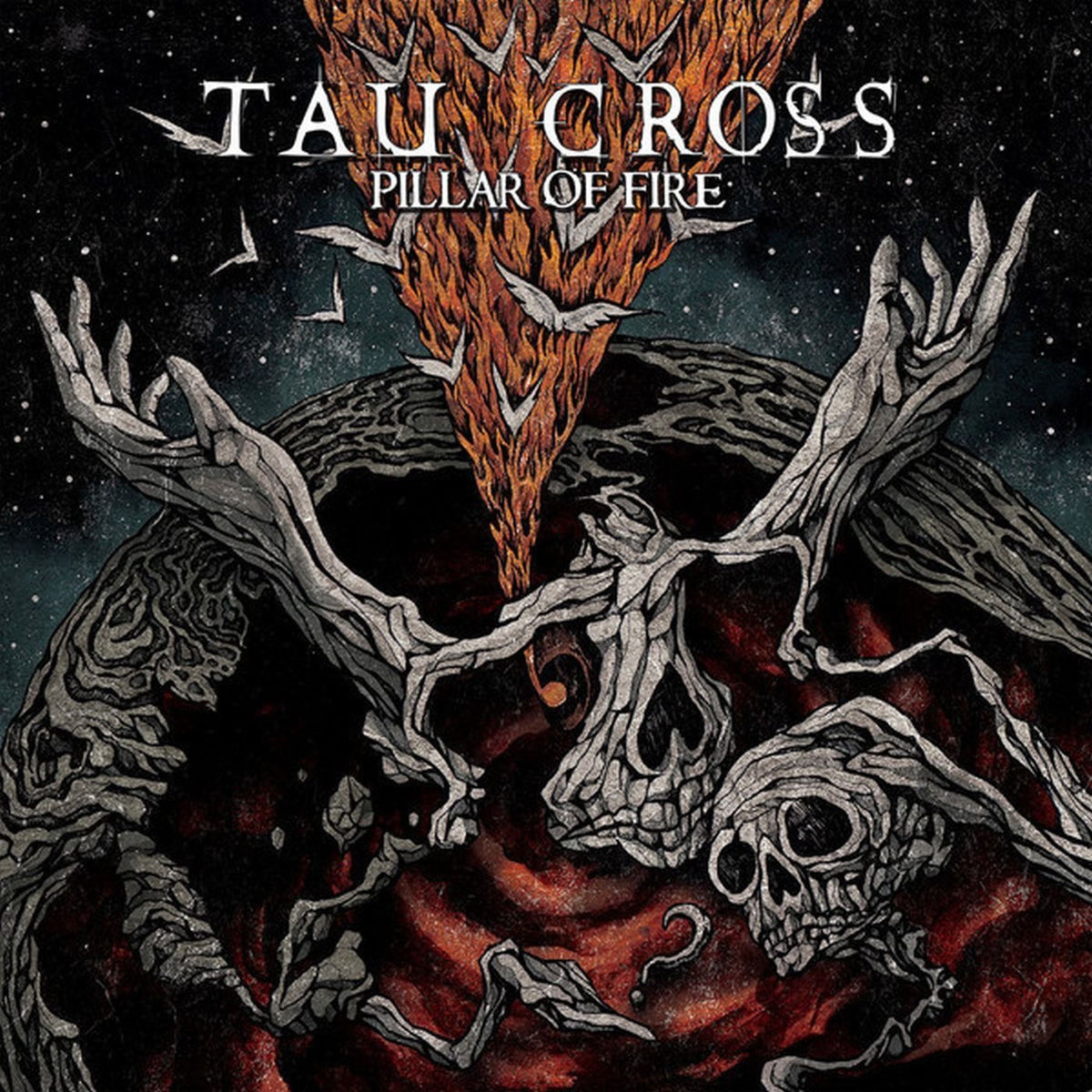Tau Cross – Pillar of Fire vinyl record cover