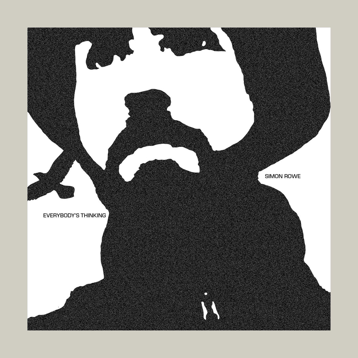 Simon Rowe – Everybody's Thinking vinyl cover