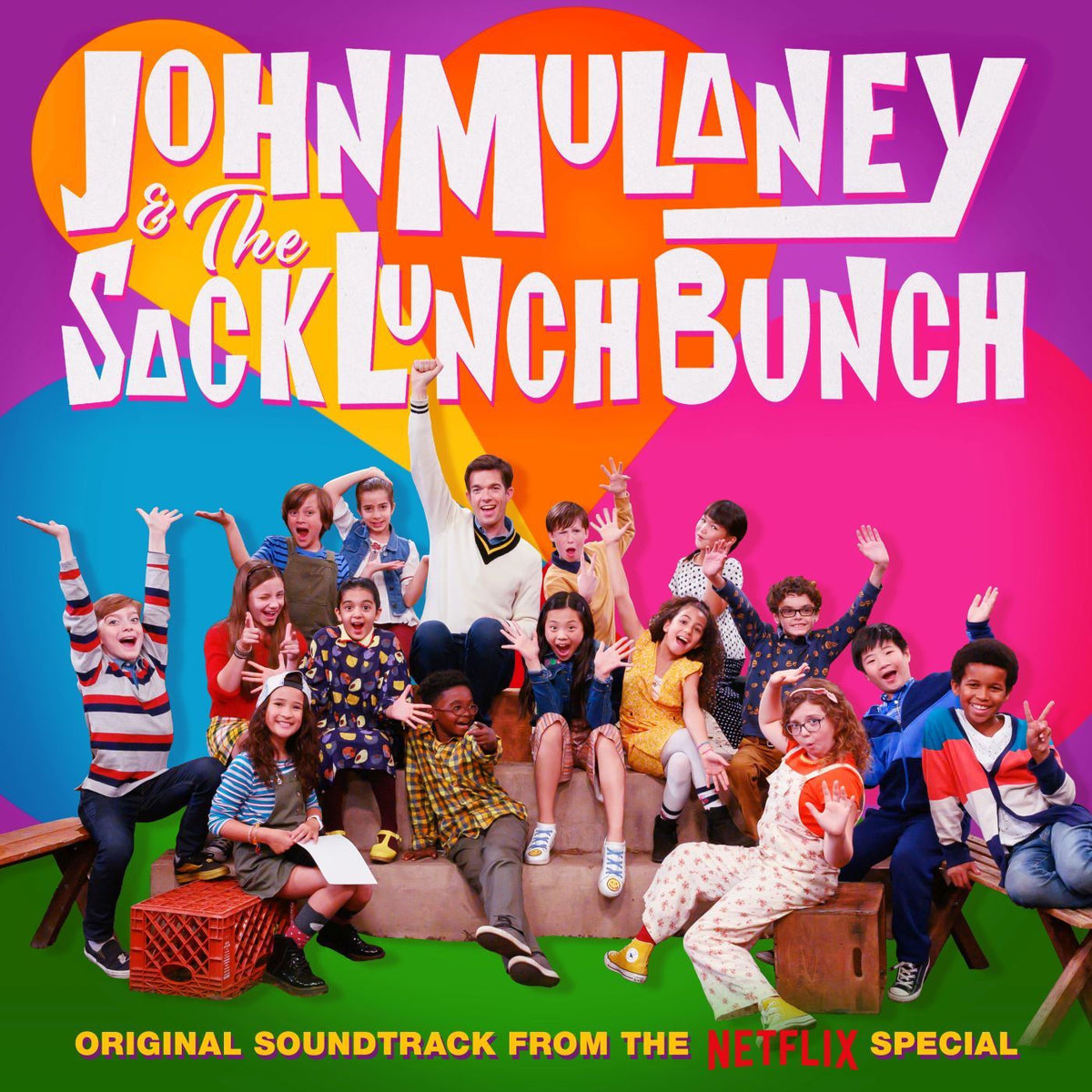 John Mulaney – John Mulaney & the Sack Lunch Bunch vinyl cover