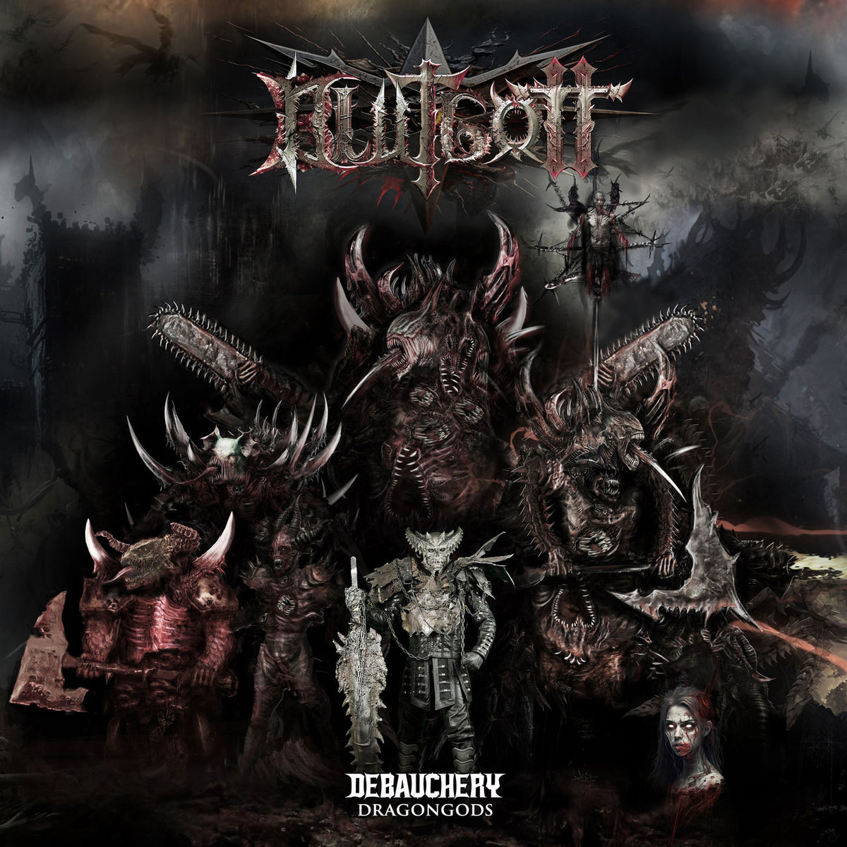 Blutgott – Dragongods vinyl record cover