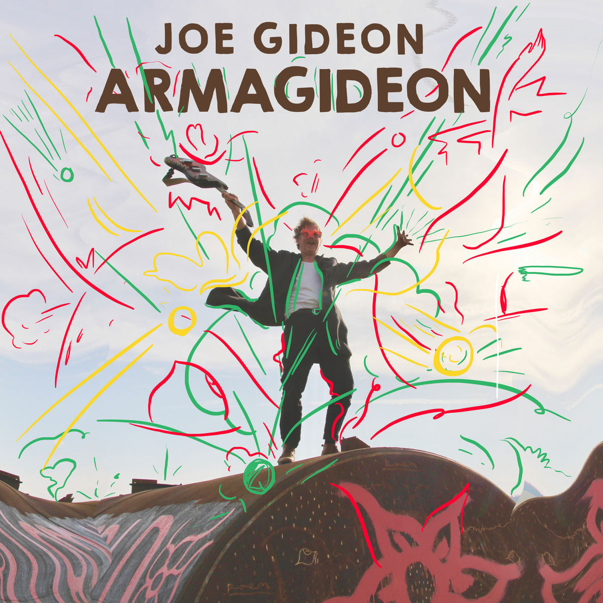 Joe Gideon – Armagideon vinyl record cover