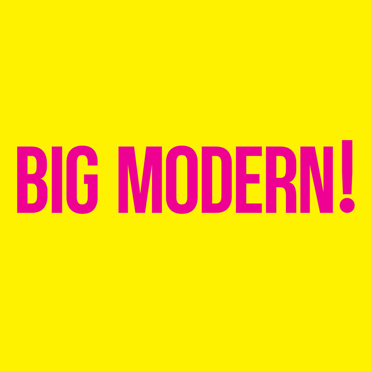 Goose – Big Modern! vinyl record cover
