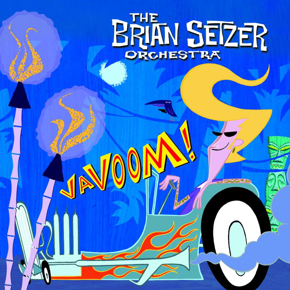 Brian Setzer Orchestra – Vavoom! vinyl record cover