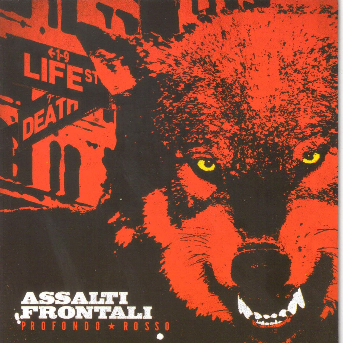 Assalti Frontali – Profondo Rosso -Coloured- vinyl record cover
