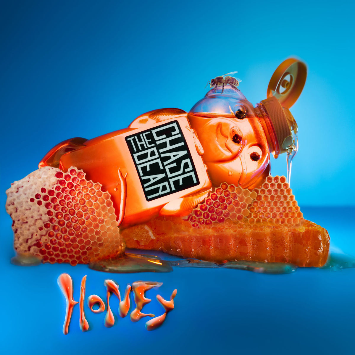 Chase The Bear – Honey vinyl record cover