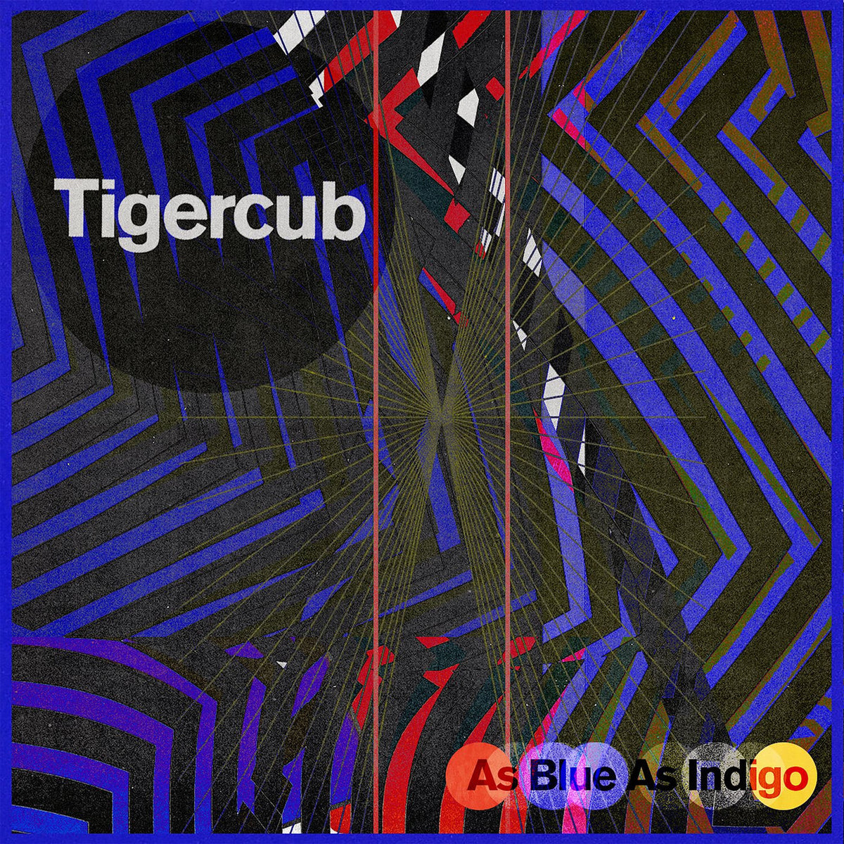 Tigercub – As Blue as Indigo vinyl cover