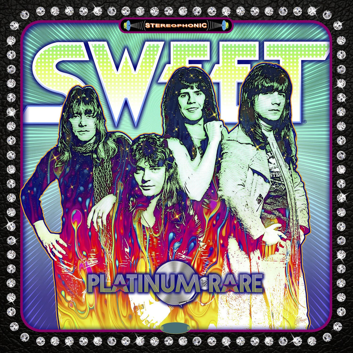 Sweet – Platinum Rare Vol. 1 vinyl cover