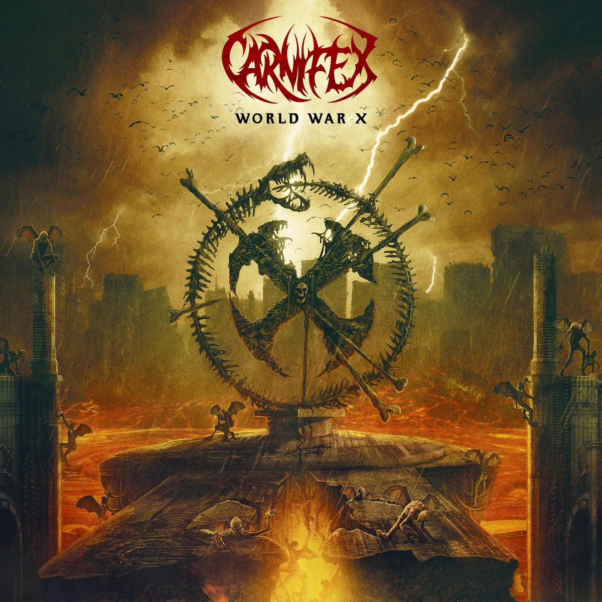 Carnifex – World War X vinyl record cover