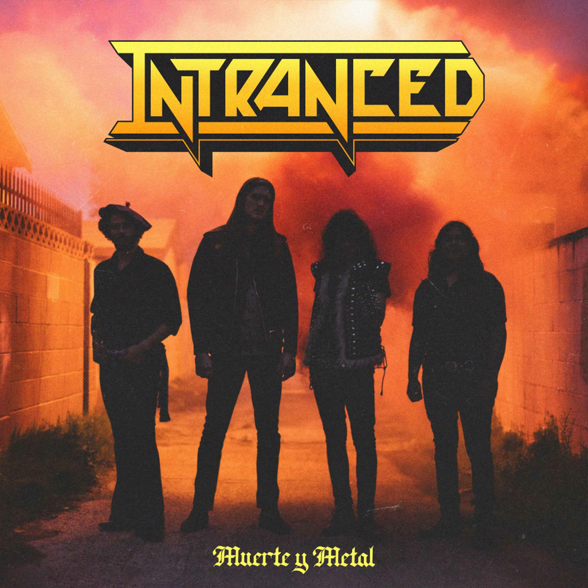 Intranced – Muerte Y Metal (Coloured Vinyl) vinyl record cover