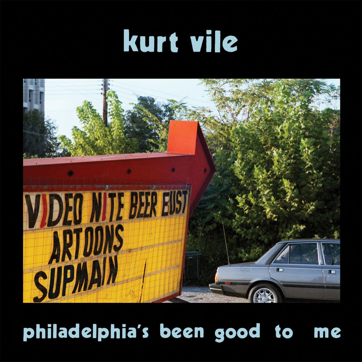 Kurt Vile – Philadelphia's Been Good to Me vinyl record cover