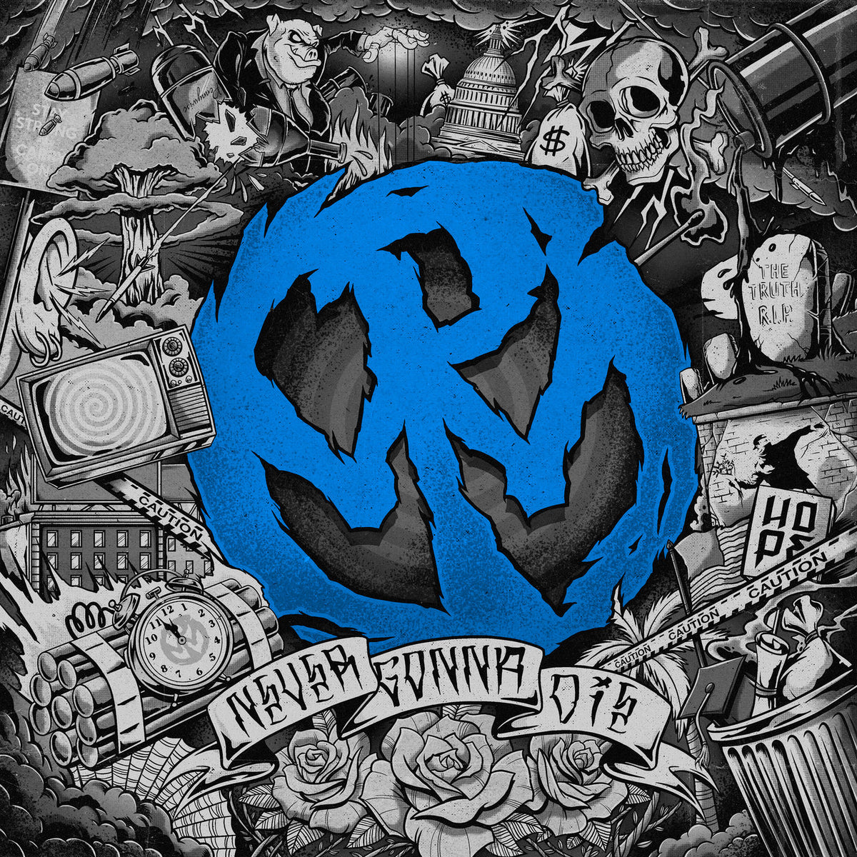 Pennywise – Never Gonna Die vinyl record cover
