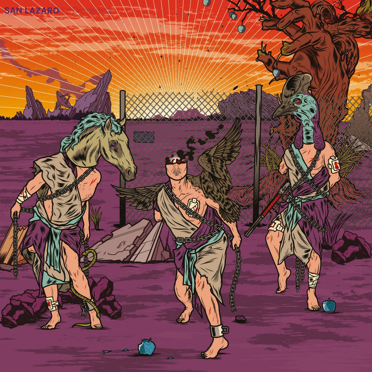 San Lazaro – La Despedida vinyl record cover