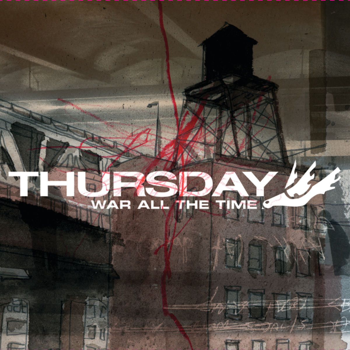 Thursday – War All The Time (Live) vinyl record cover