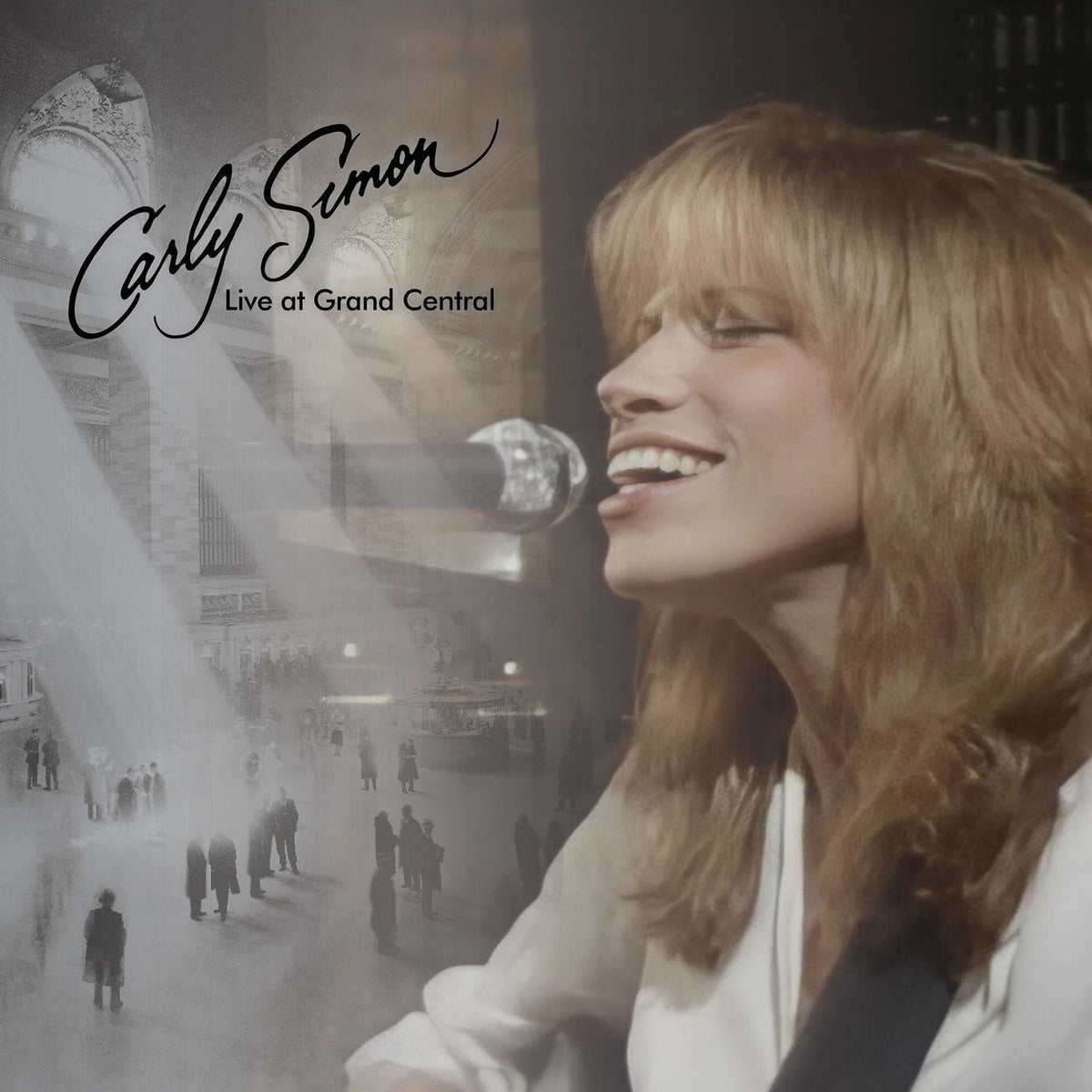 Carly Simon – Live At Grand Central vinyl record cover