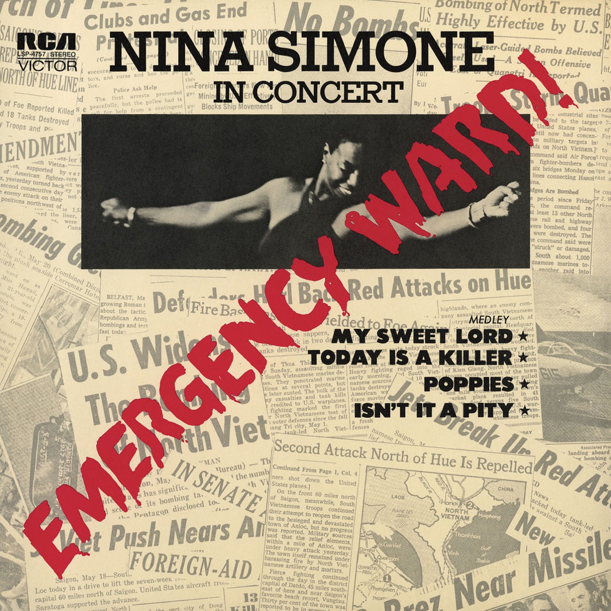 Nina Simone – Emergency Ward! vinyl record cover