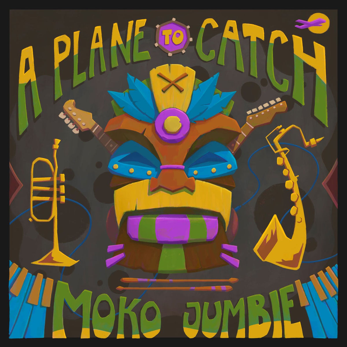 A Plane To Catch – Moko Jumbie vinyl record cover