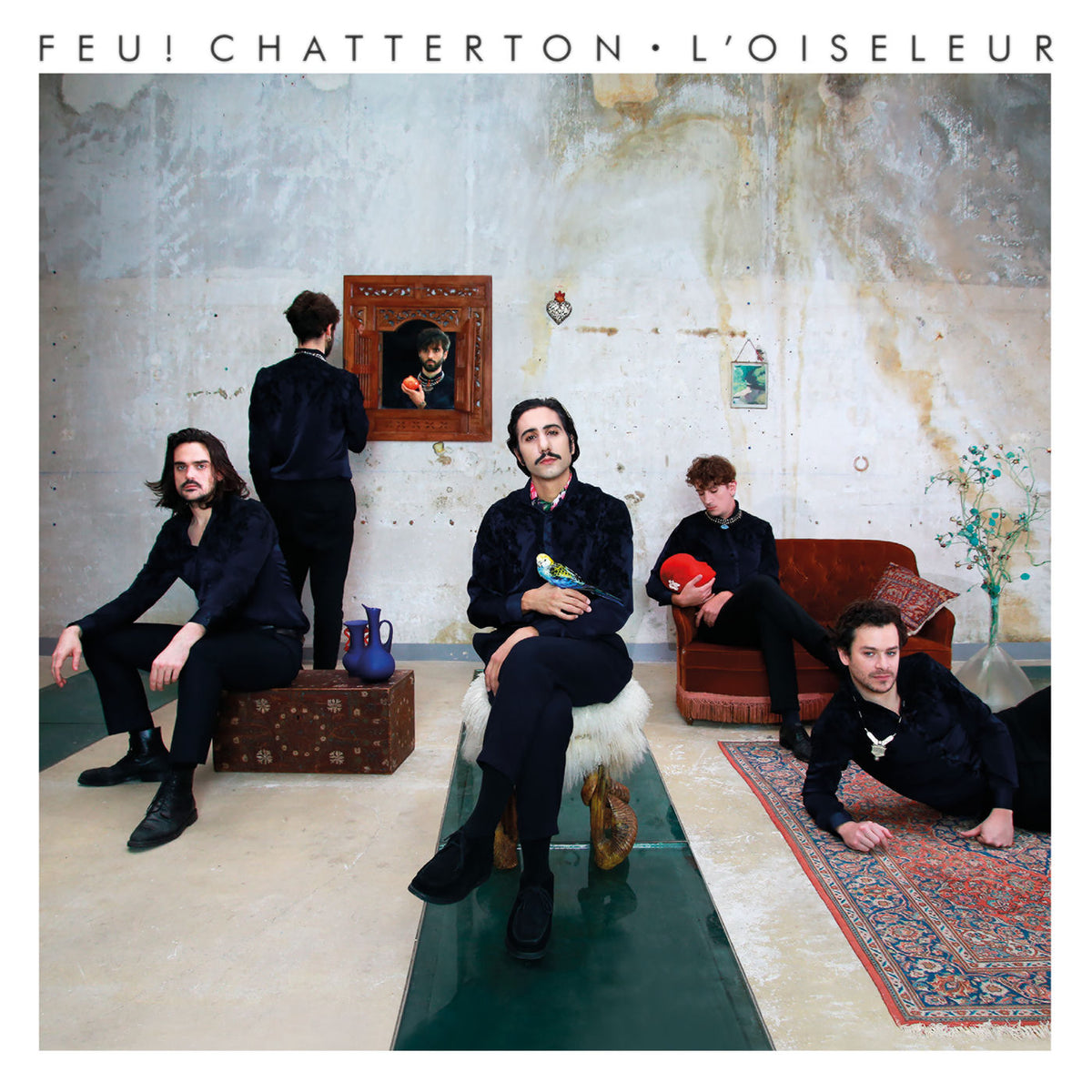 Feu! Chatterton – L'Oiseleur (2LP) vinyl record cover