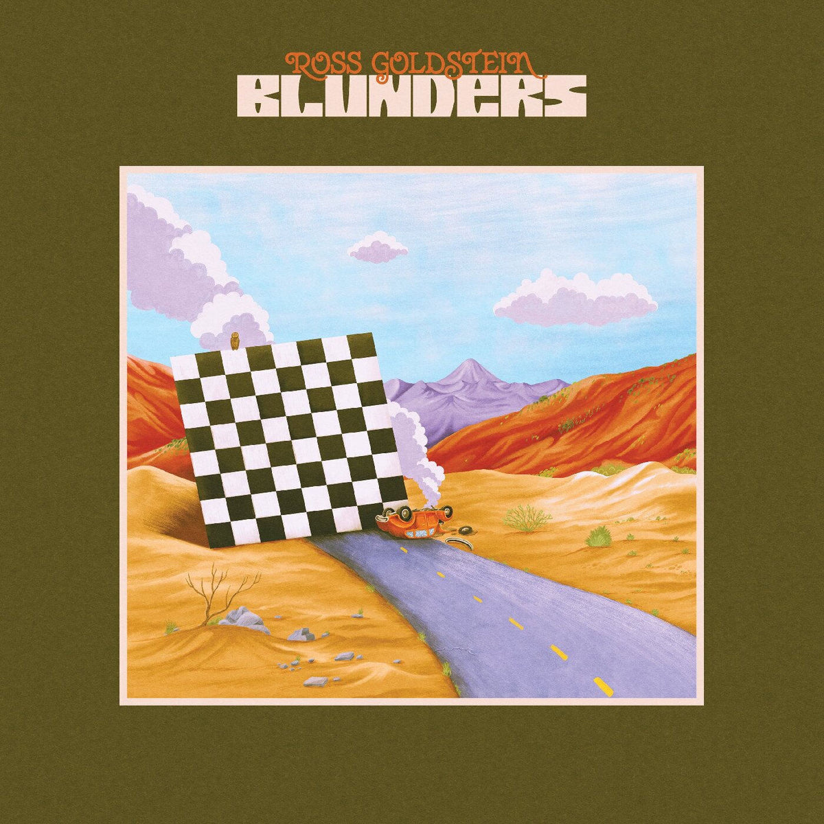 Ross Goldstein – Blunders vinyl cover