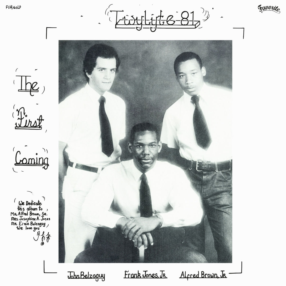 Twylyte '81 – The First Coming vinyl record cover