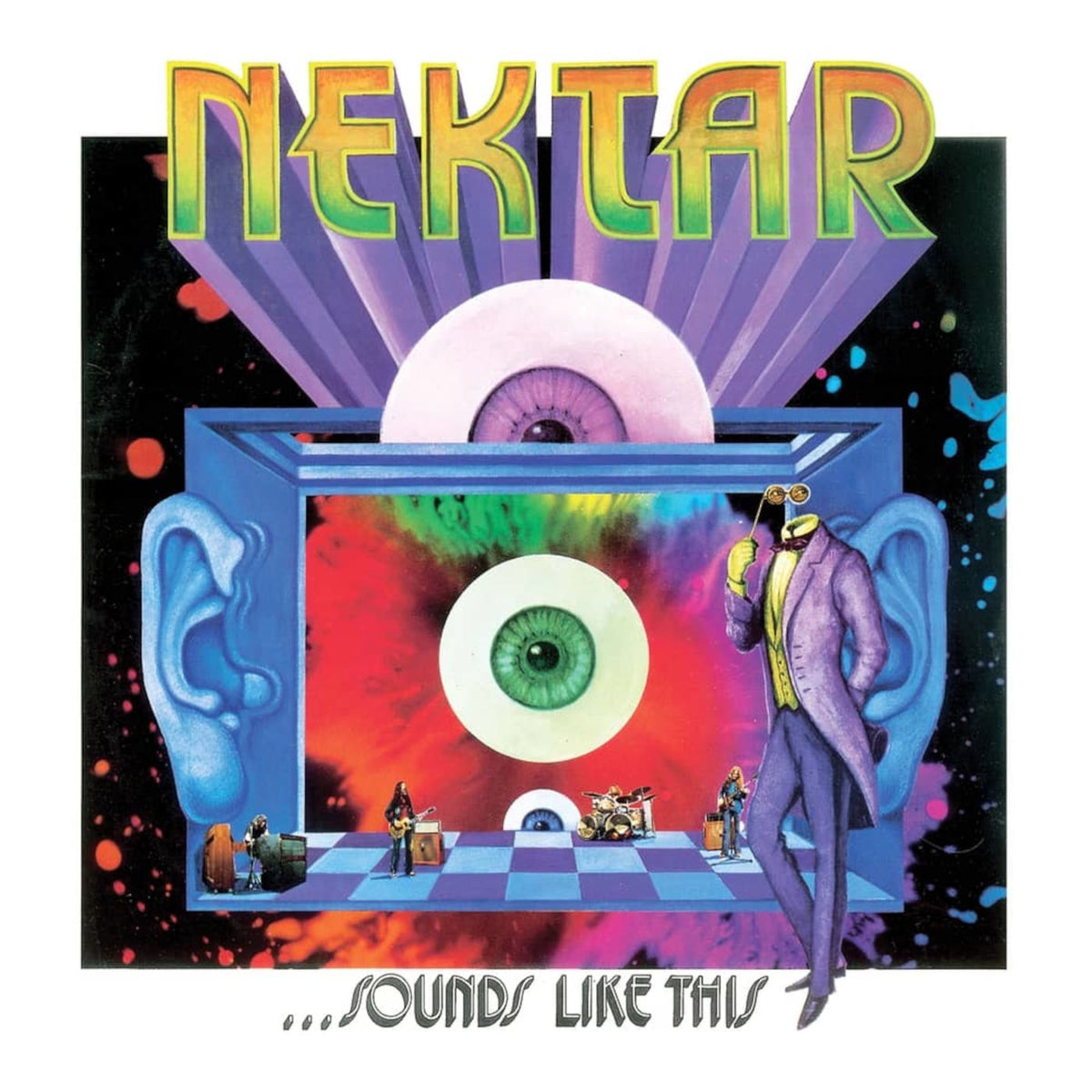Nektar – ...Sounds Like This (Sunburst Yellow/Red Vinyl) (2LP) vinyl record cover