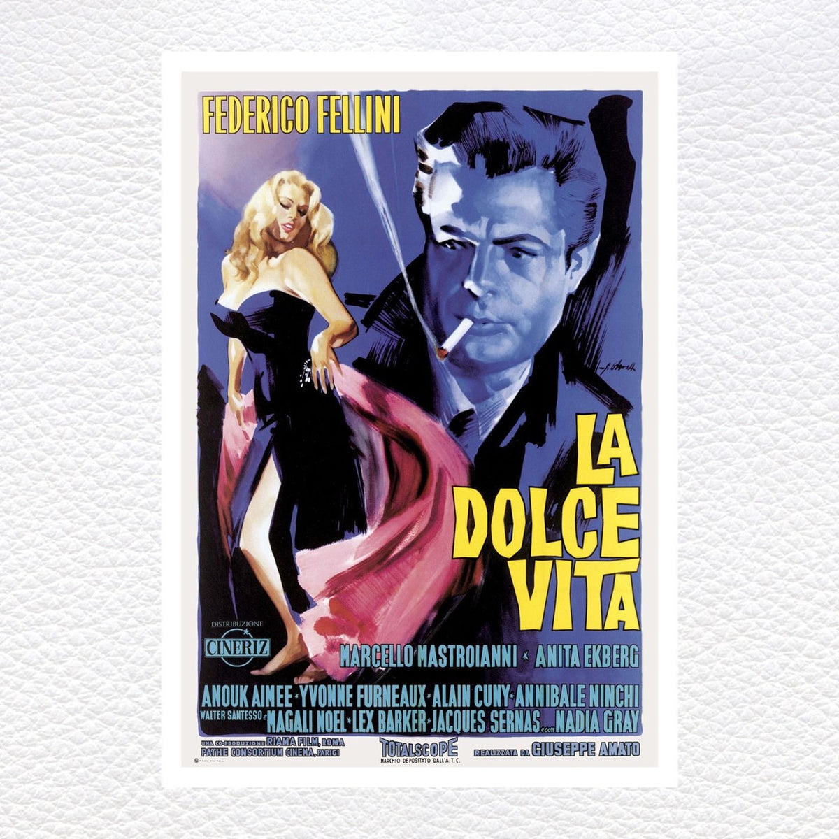 Nino Rota – La Dolce Vita vinyl record cover