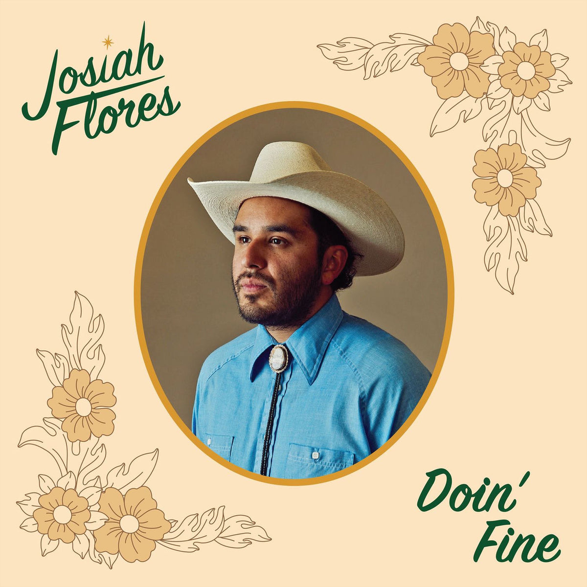 Josiah Flores – Doin' Fine vinyl cover