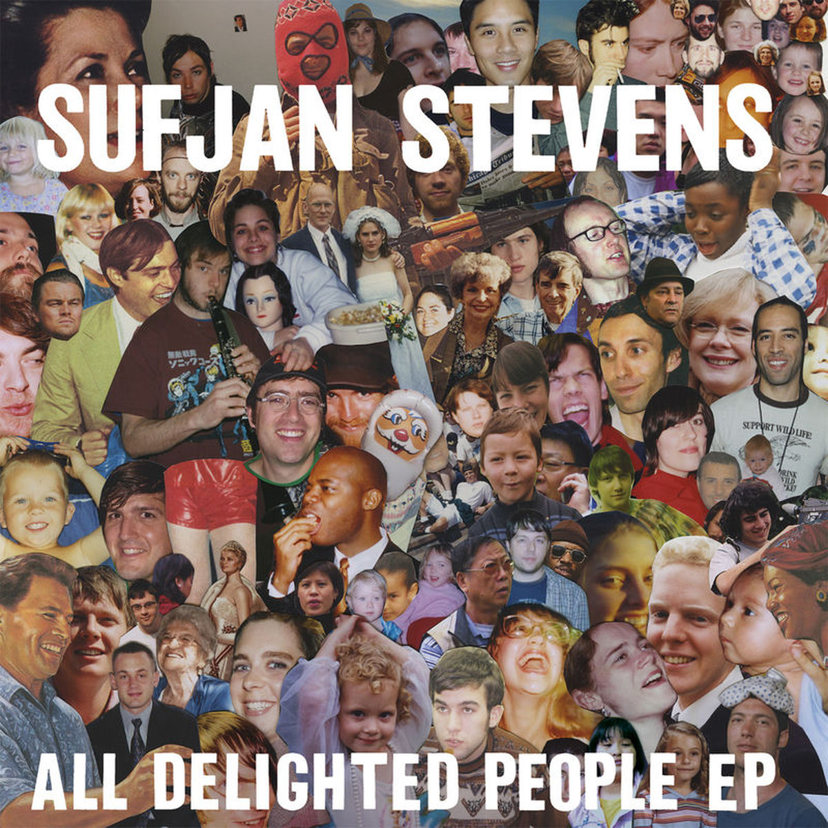 Sufjan Stevens – All Delighted People vinyl cover