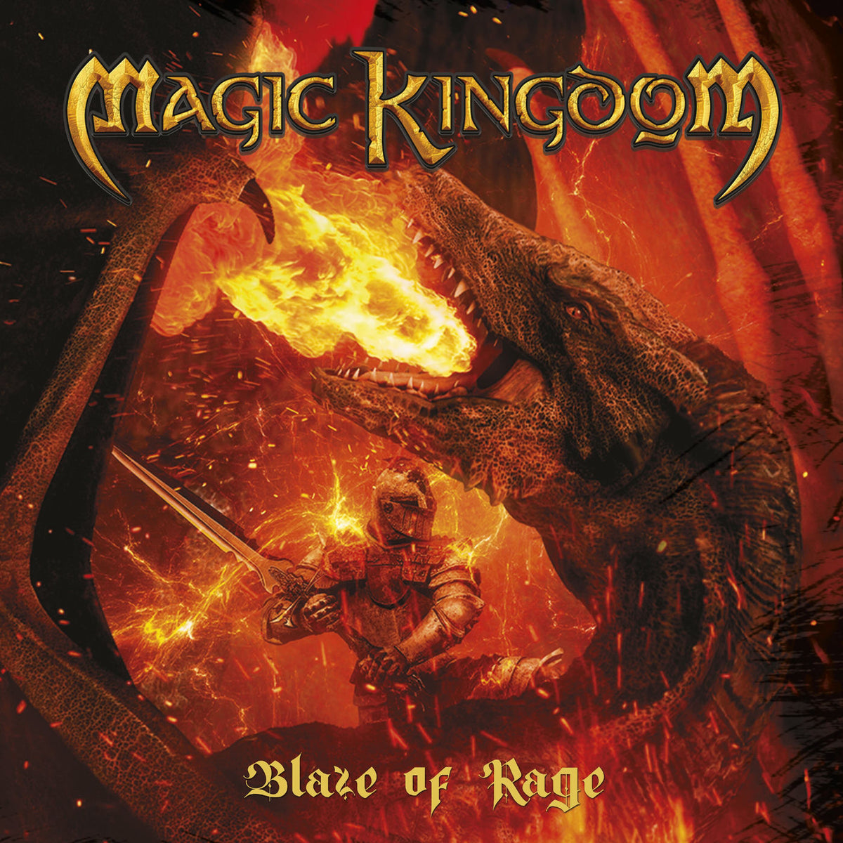 Magic Kingdom – Blaze Of Rage vinyl record cover