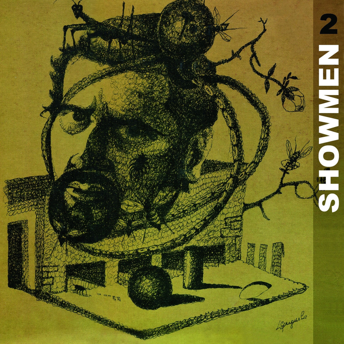 Showmen 2 – Showmen 2 (NAPOLI CENTRALE) vinyl record cover