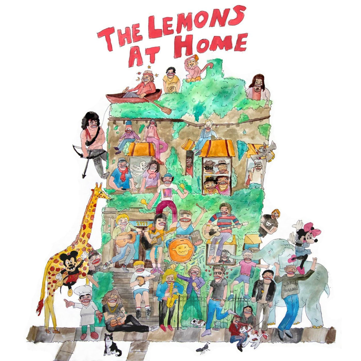 The Lemons – At Home vinyl cover