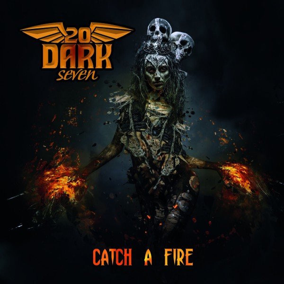 Twentydarkseven – Catch A Fire vinyl record cover