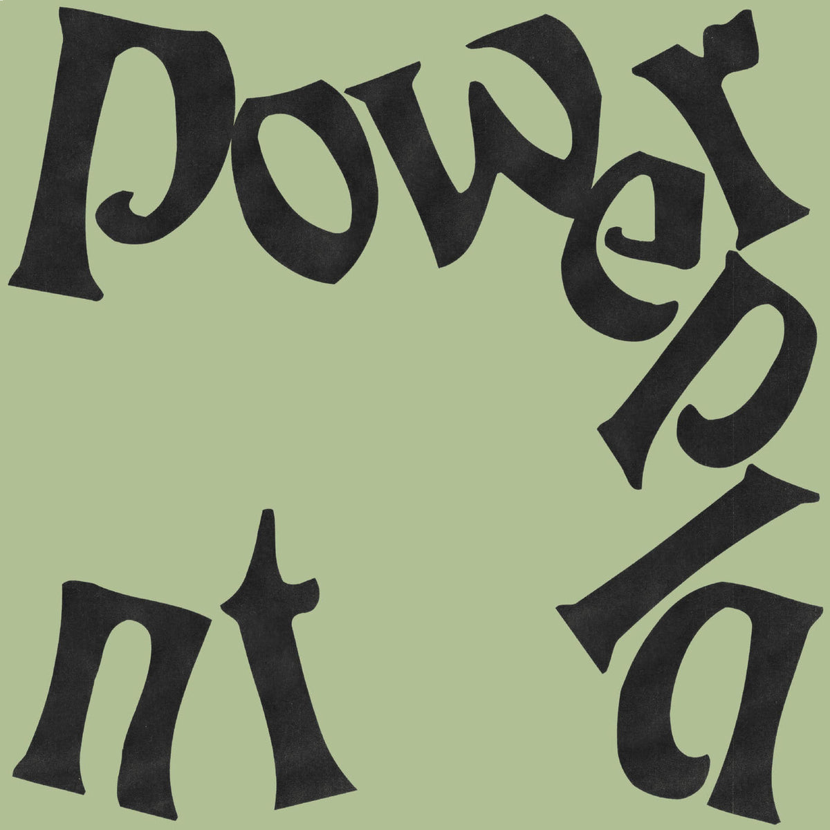 Powerplant – A Spine / Evidence vinyl cover