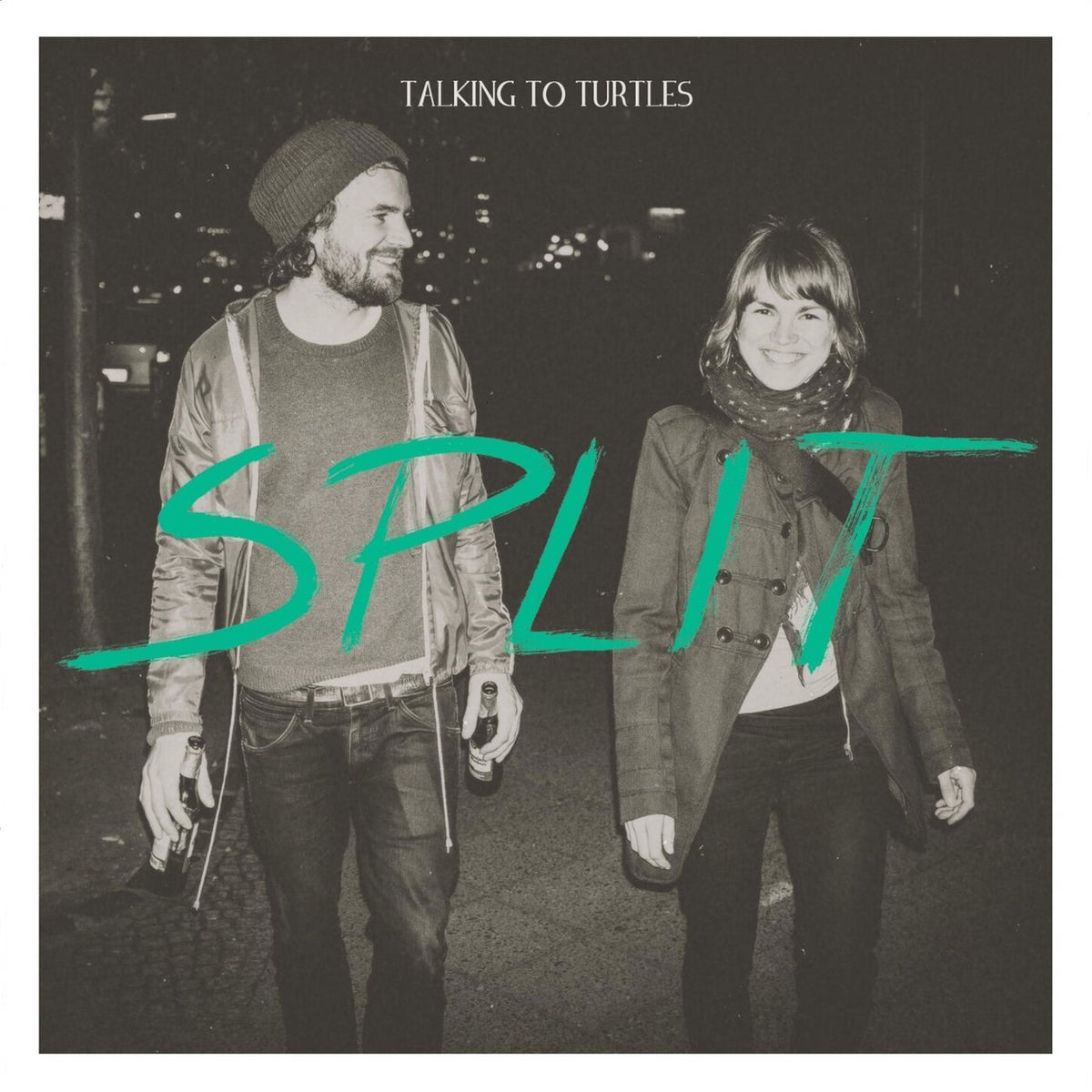 Talking To Turtles – Split vinyl record cover