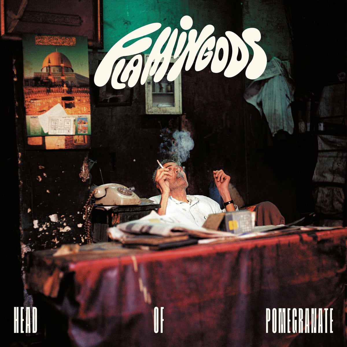 Flamingods – Head Of Pomegranate vinyl record cover