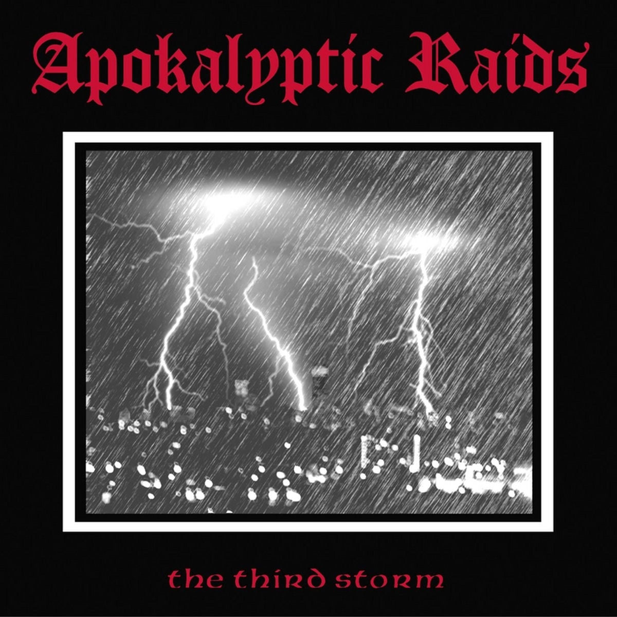 Apokalyptic Raids – Third Storm vinyl record cover