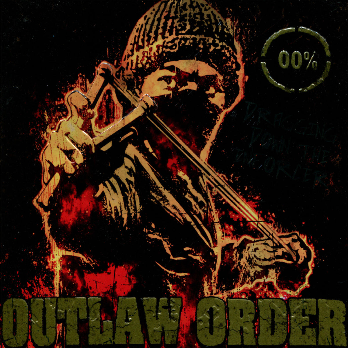 Outlaw Order – Dragging Down the Enforcer vinyl record cover