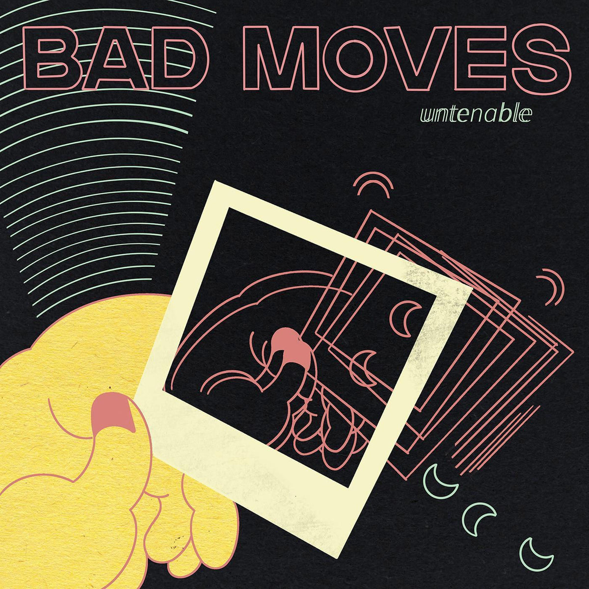 Bad Moves – Untenable vinyl cover