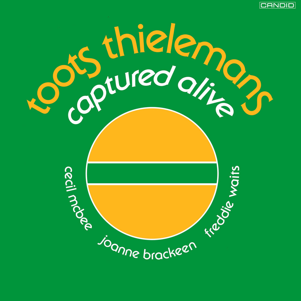 Toots Thielemans – Captured Alive (Remastered) vinyl cover