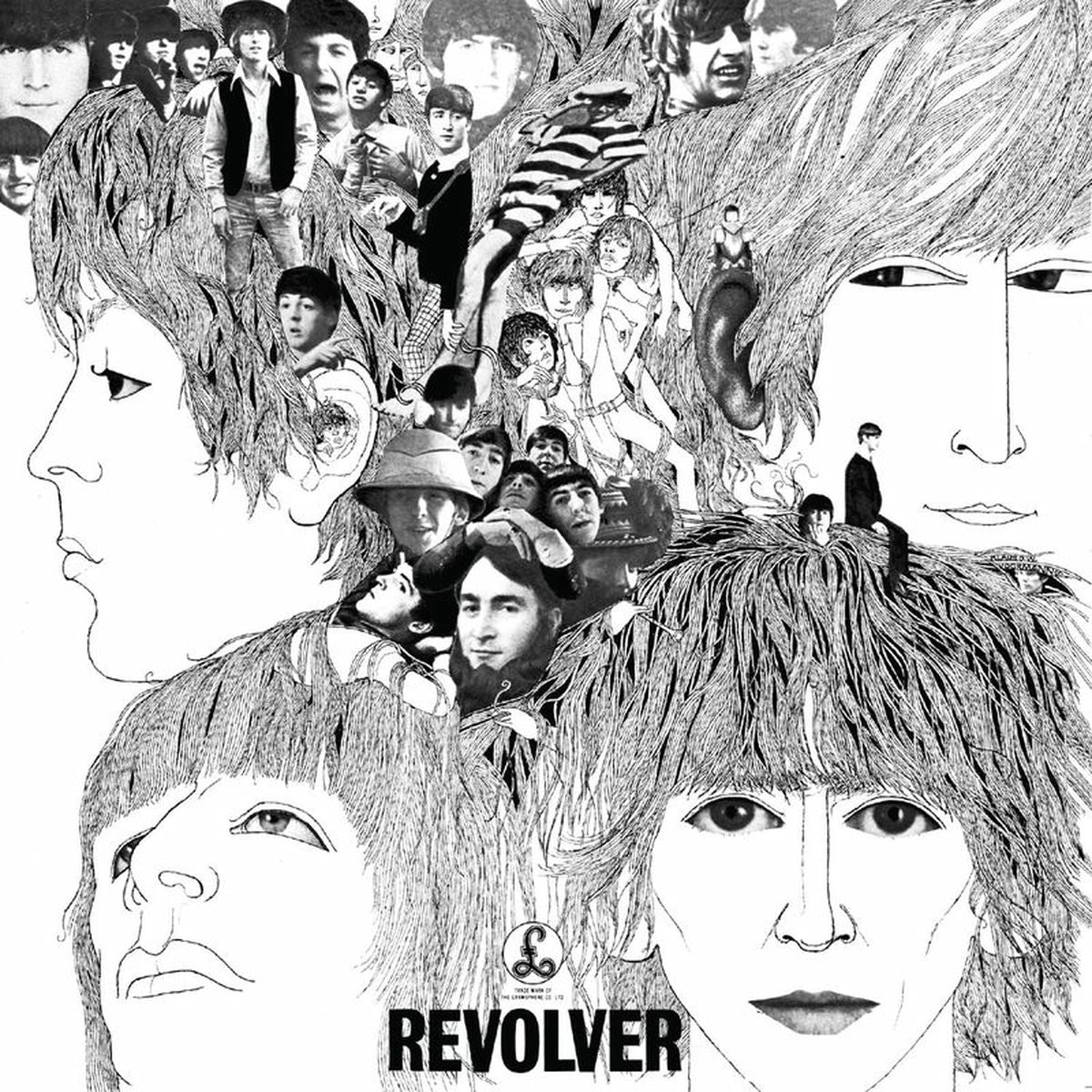 The Beatles – Revolver vinyl record cover