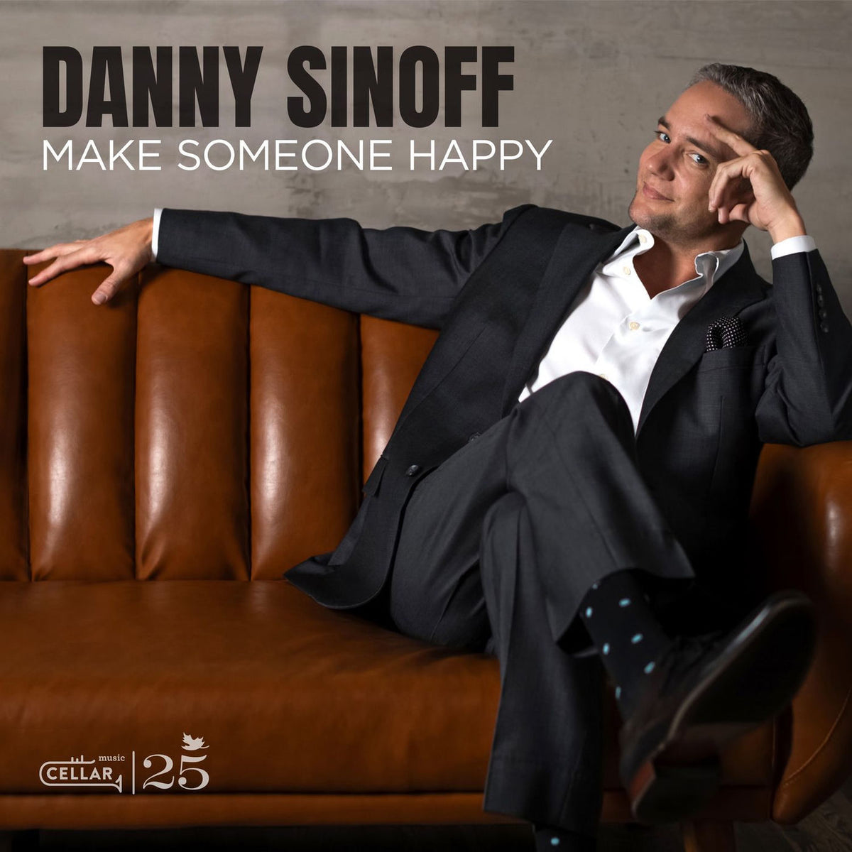 Danny Sinoff – Make someone happy vinyl record cover