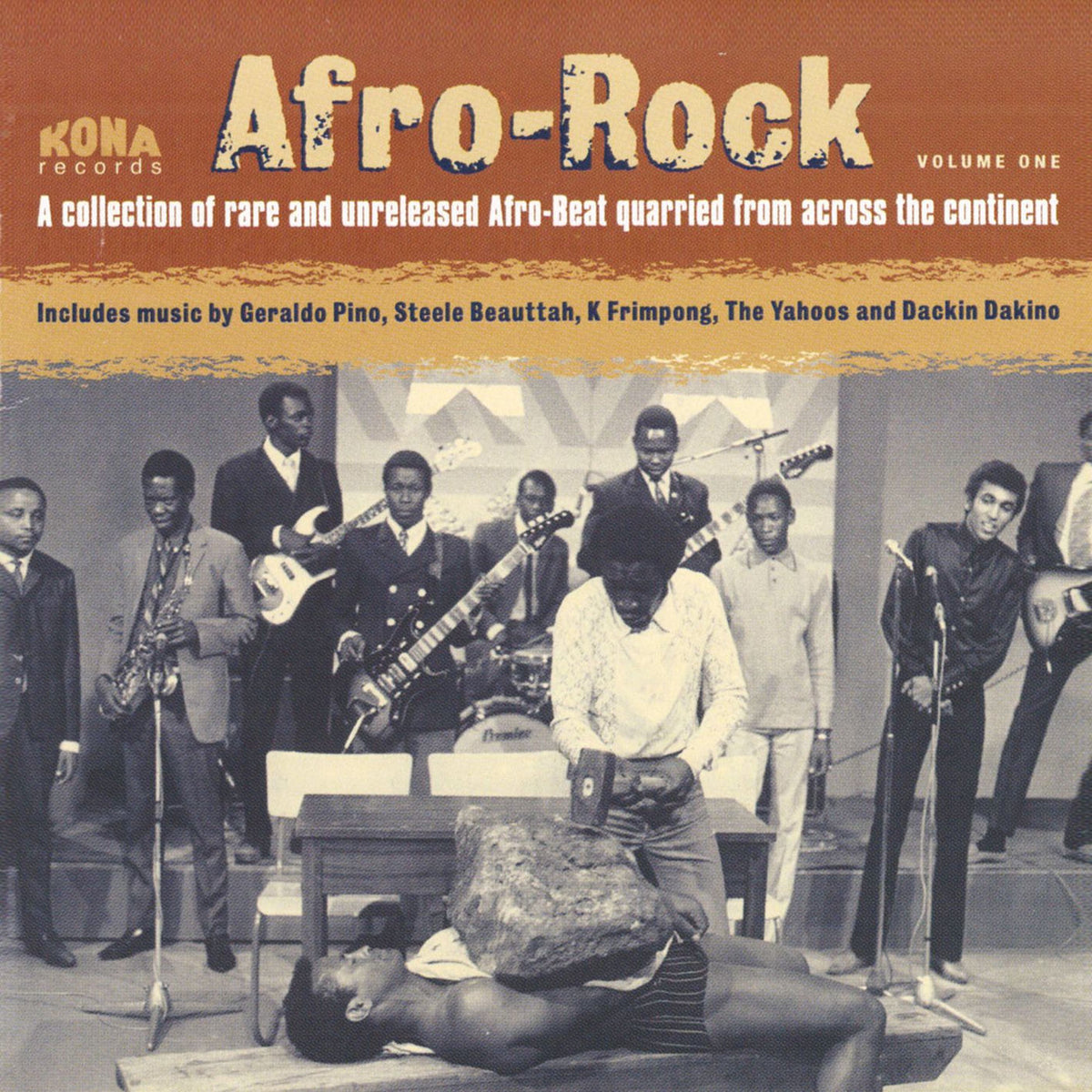 Various Artists – Afro Rock Vol 1 vinyl record cover