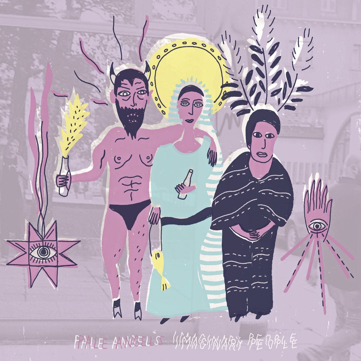 Pale Angels – Imaginary People vinyl record cover