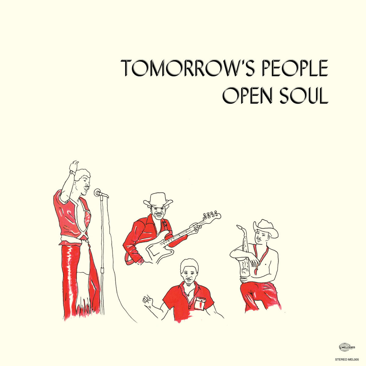 Tomorrow'S People – Open Soul (Red Vinyl) vinyl record cover