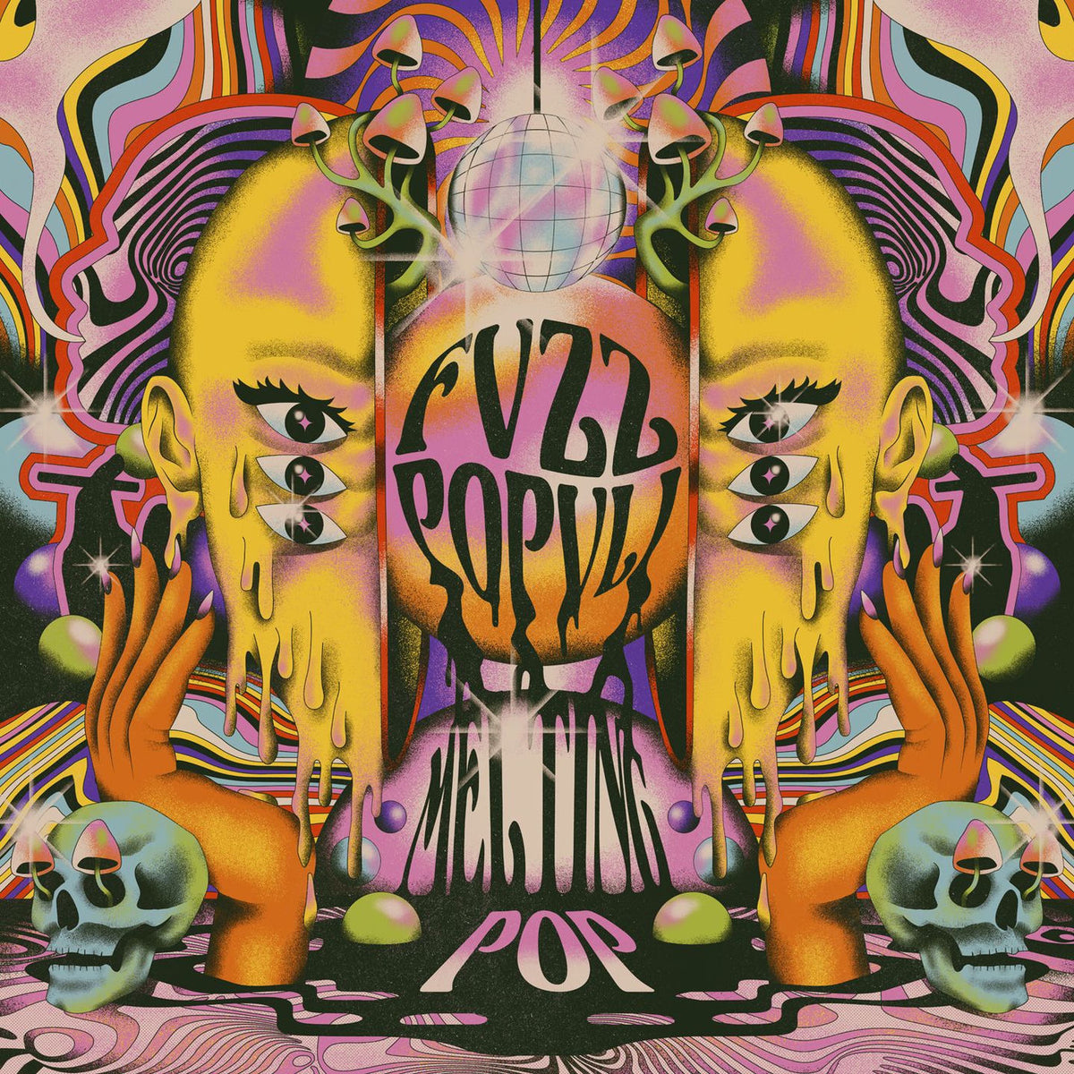 Fvzz Popvli – Melting Pop vinyl record cover